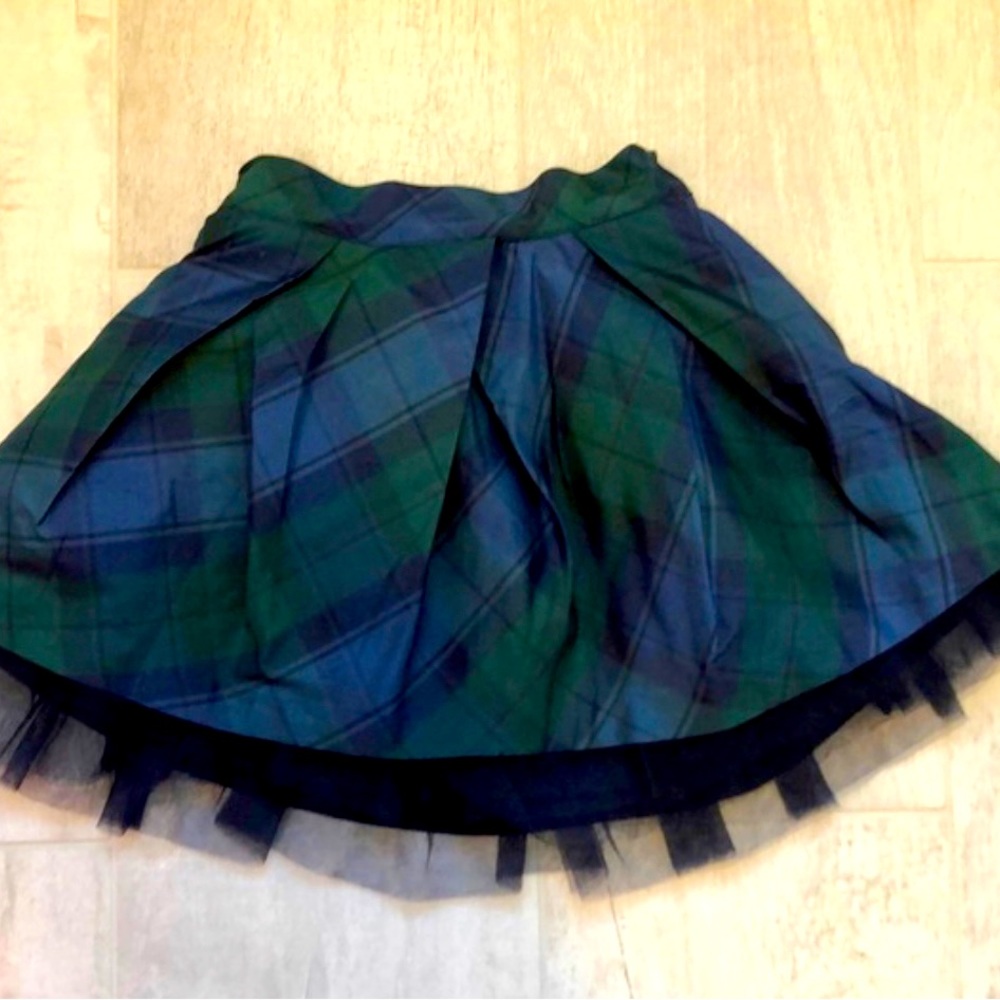 Janie & Jack 2T Plaid Skirt